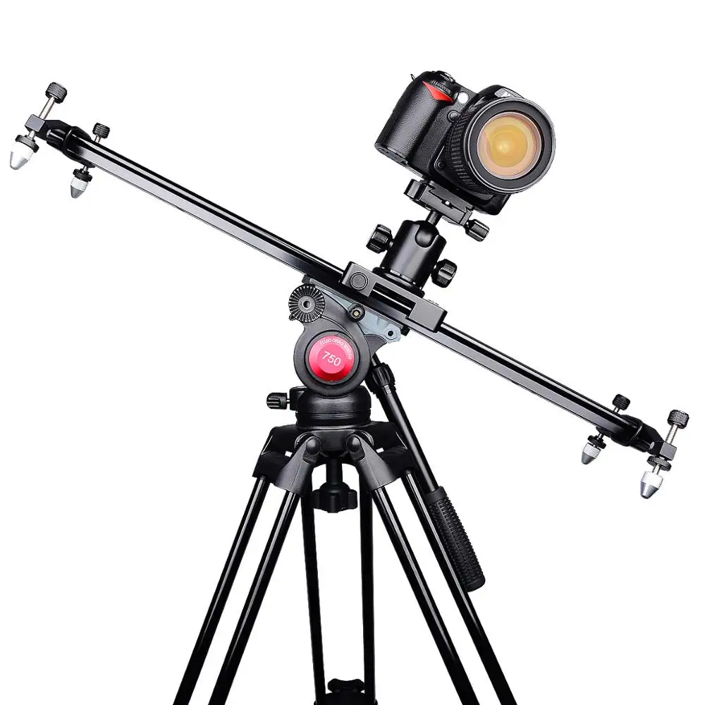 YELANGU Профессиональный алюминий сплав видео камера прокладка компактный слайдер для Dslr