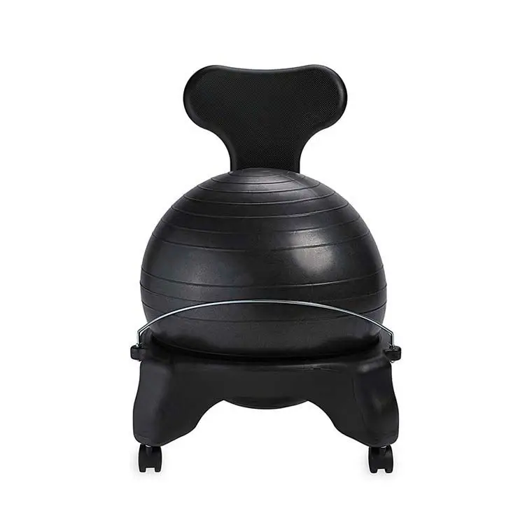 Exercise Stability Yoga Ball Premium Ergonomic Chair for Home and Office Desk