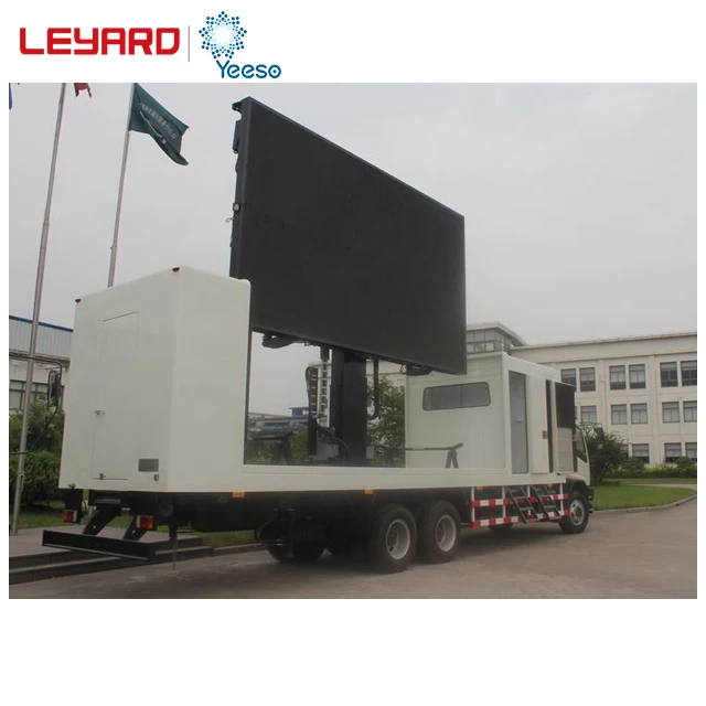 YEESO Scrolling Outdoor Mobile LED Display Advertising Vehicle YES-TB16