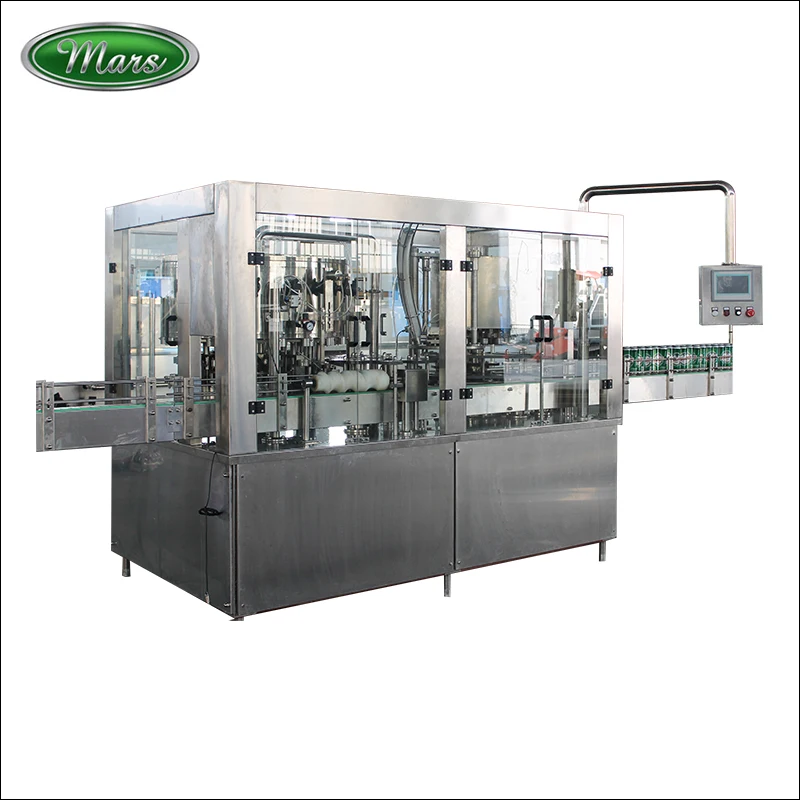 High Quality 250ml 330ml 500ml Automatic 24-6 Craft Beer Can Filling Line Machine