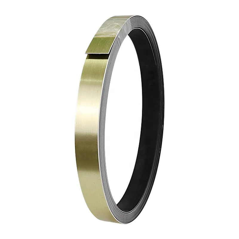 
Gold color pvc edge banding for furniture 