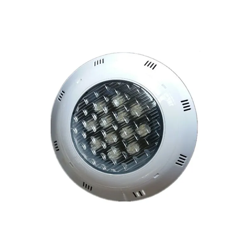 
12Volt Input IP68 waterproof Underwater application Swimming pool led lights 12W plastic material surface mounted lamp 