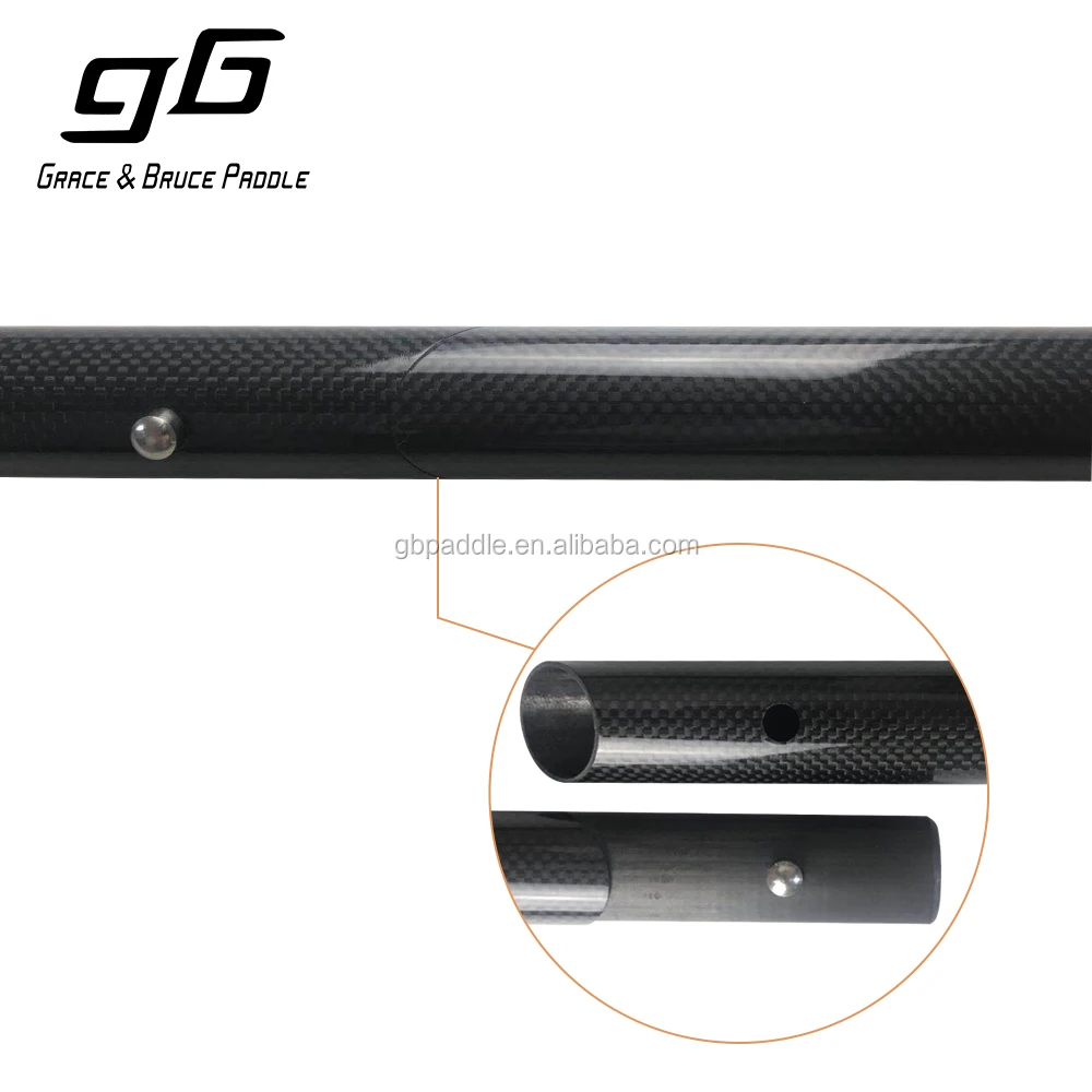 watersport SUP paddle Bamboo veneer blade 3 piece adjustable paddle for surfing