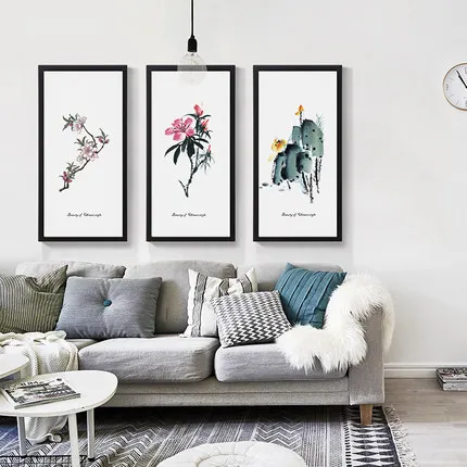 Custom plastic poster frames 36x48 wooden picture frame