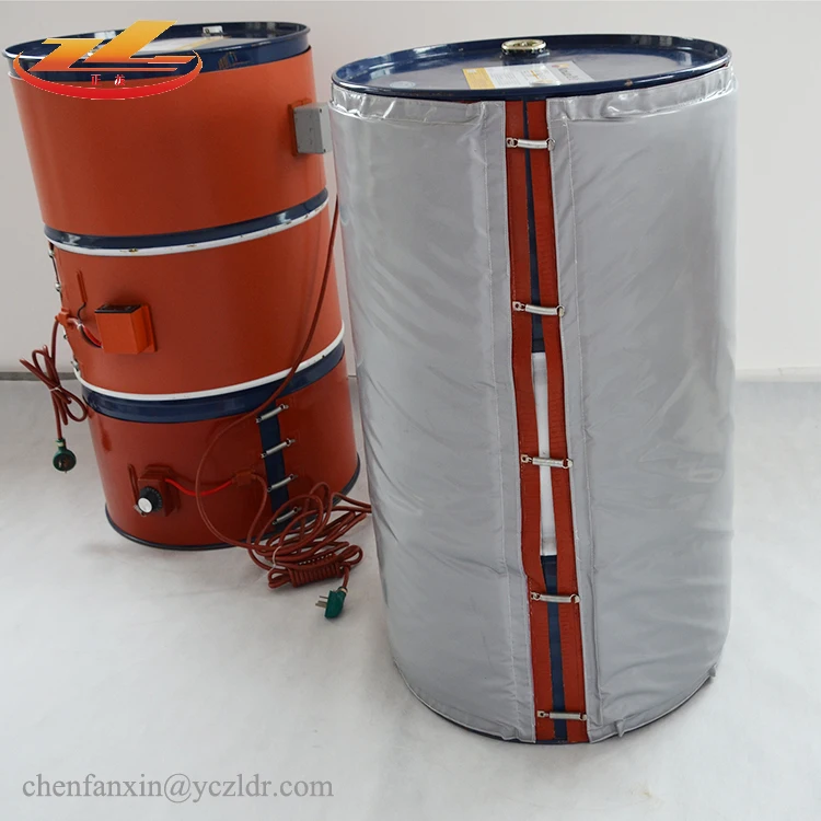 
Silicone Rubber 55 Gallon Plastic oil Drum Heater 