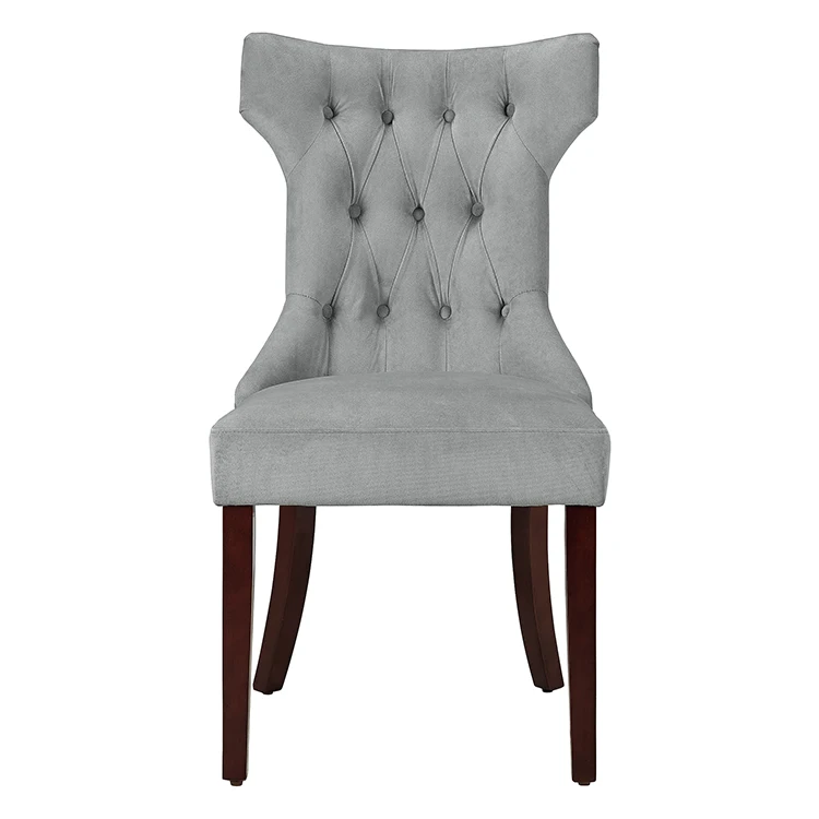 Modern comfortable wood upholstered chair dining chair brosa furniture