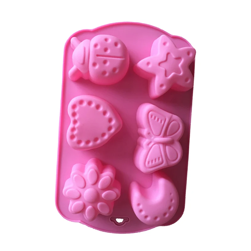 Hot sale exquisit 3d Eco-friendly DIY Clay Tool molds non-toxic doll insect shanpe 3d silicon molds Big 3d silicon molds