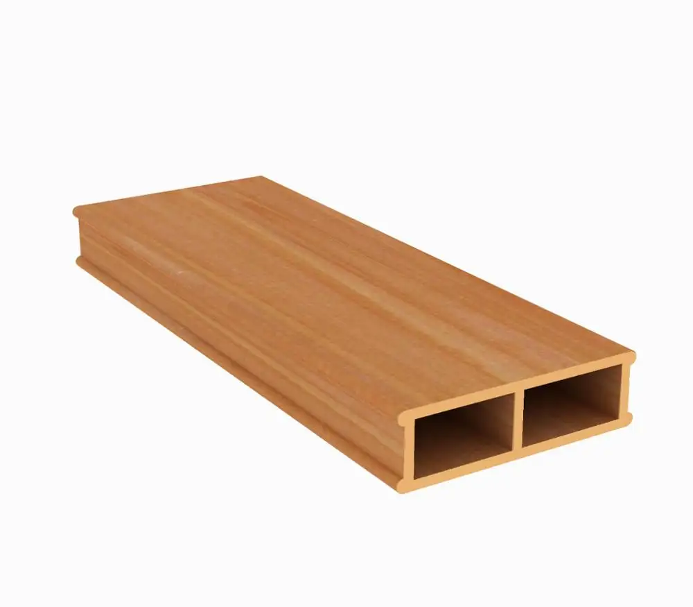 Exterior Wall Decoration Material Wpc Decktdoor Wpc Facade Cladding Garden Wall Paneling Wood Plastic Composite