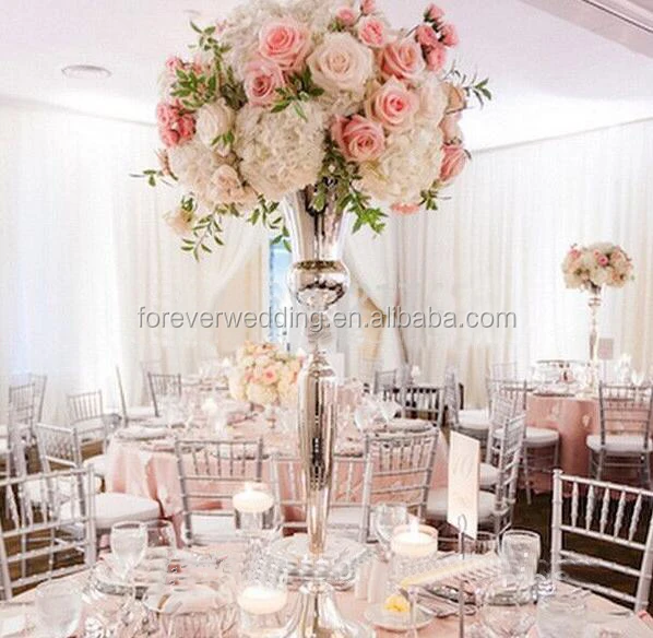 Wedding Flower Vase 78cm Tall Event Road Lead Table Centerpiece Pillar Flower Stand For Home Party Decoration