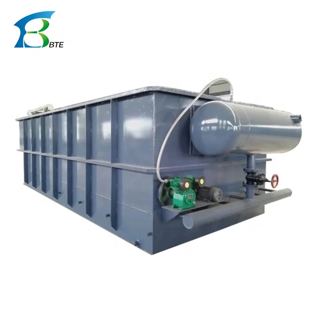 Маленькая машина флотации растворенного воздуха DAF для обработки сточных вод