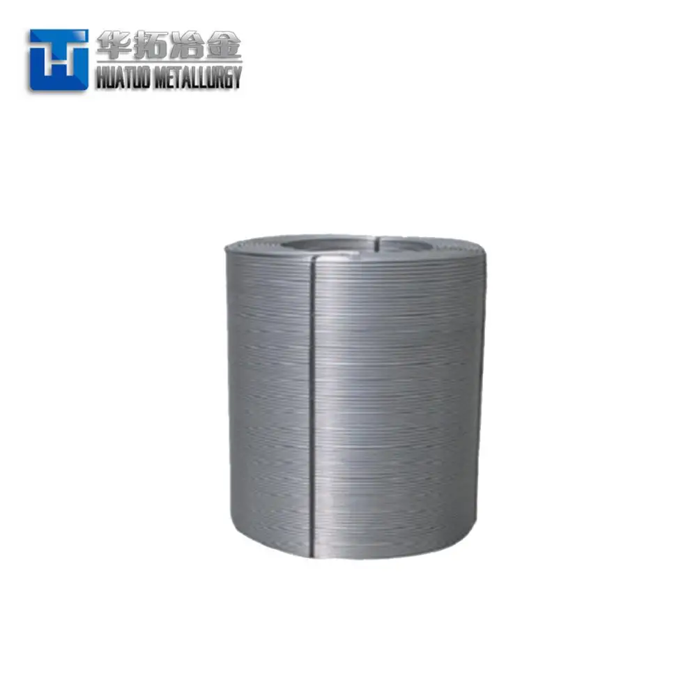 2023 Hot Sale Ferro Alloy Cored Wire for Steel Production Ferro Calcium Alloy
