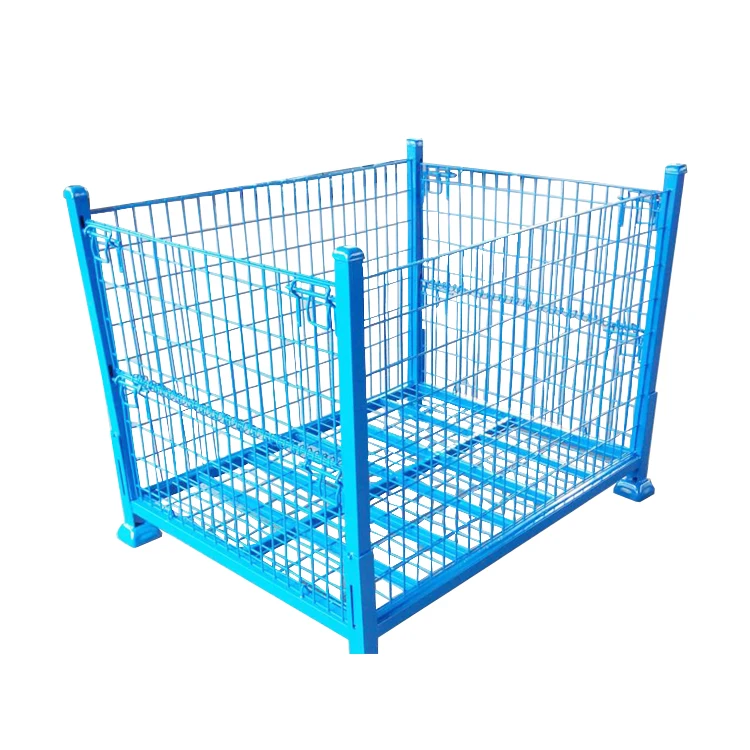 Cargo & Storage Equipment Metal Wire Mesh Storage Cage Container