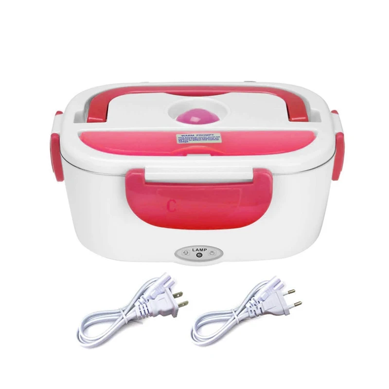 BPA free plastic food warm box electric heating thermos lunch box for Household