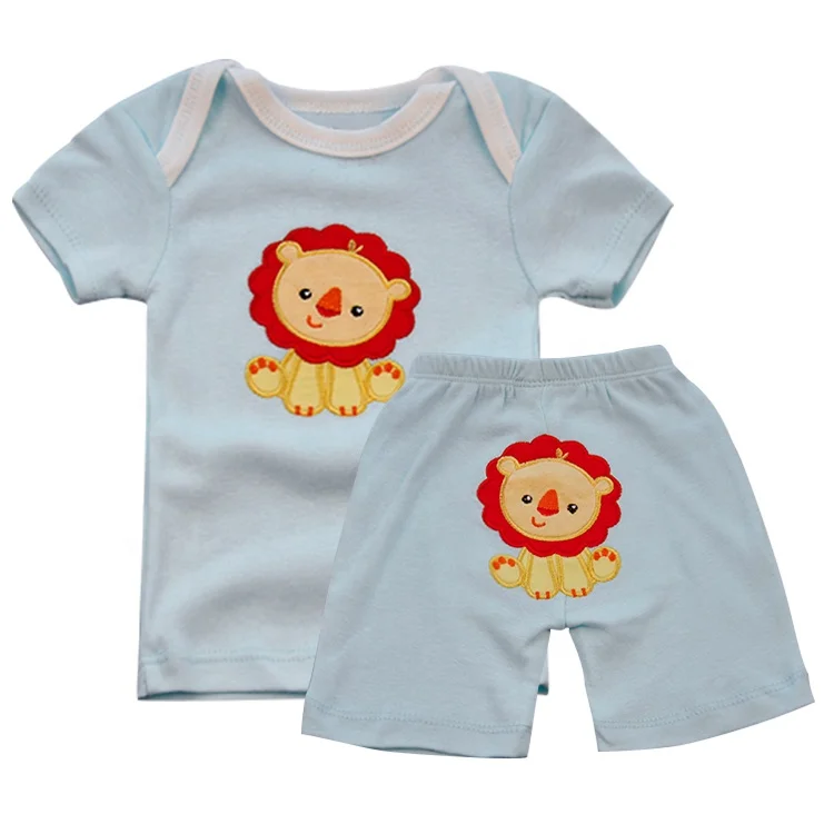 Redkite 2 Sets Random Design Wholesale Price 100% Cotton Newborn Baby Gift Set Clothes