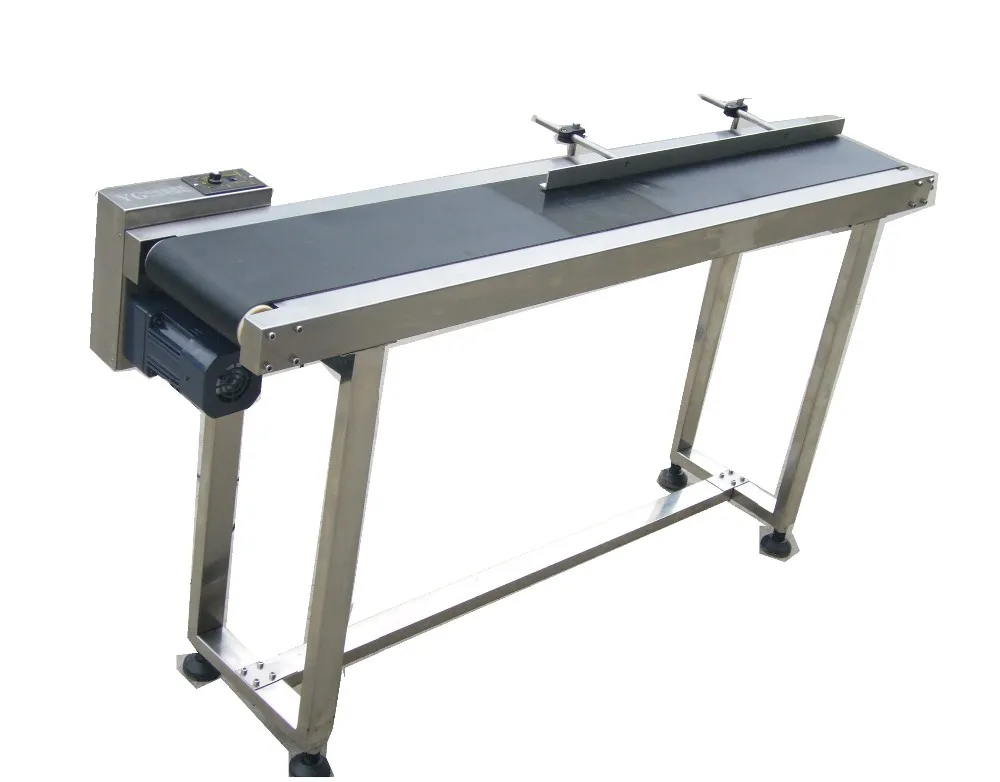 Fast delivery B6 plus electric type sachet loading conveyor for inject printer