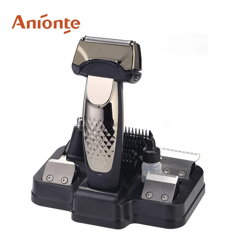 Перезаряжаемый 5 в 1 с бритвой, машинкой для стрижки волос