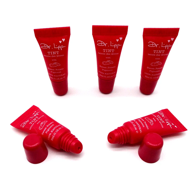 
Customized logo makeup bioplastic small plastic packaging tube, mini packaging plastic tubes with offset printing 