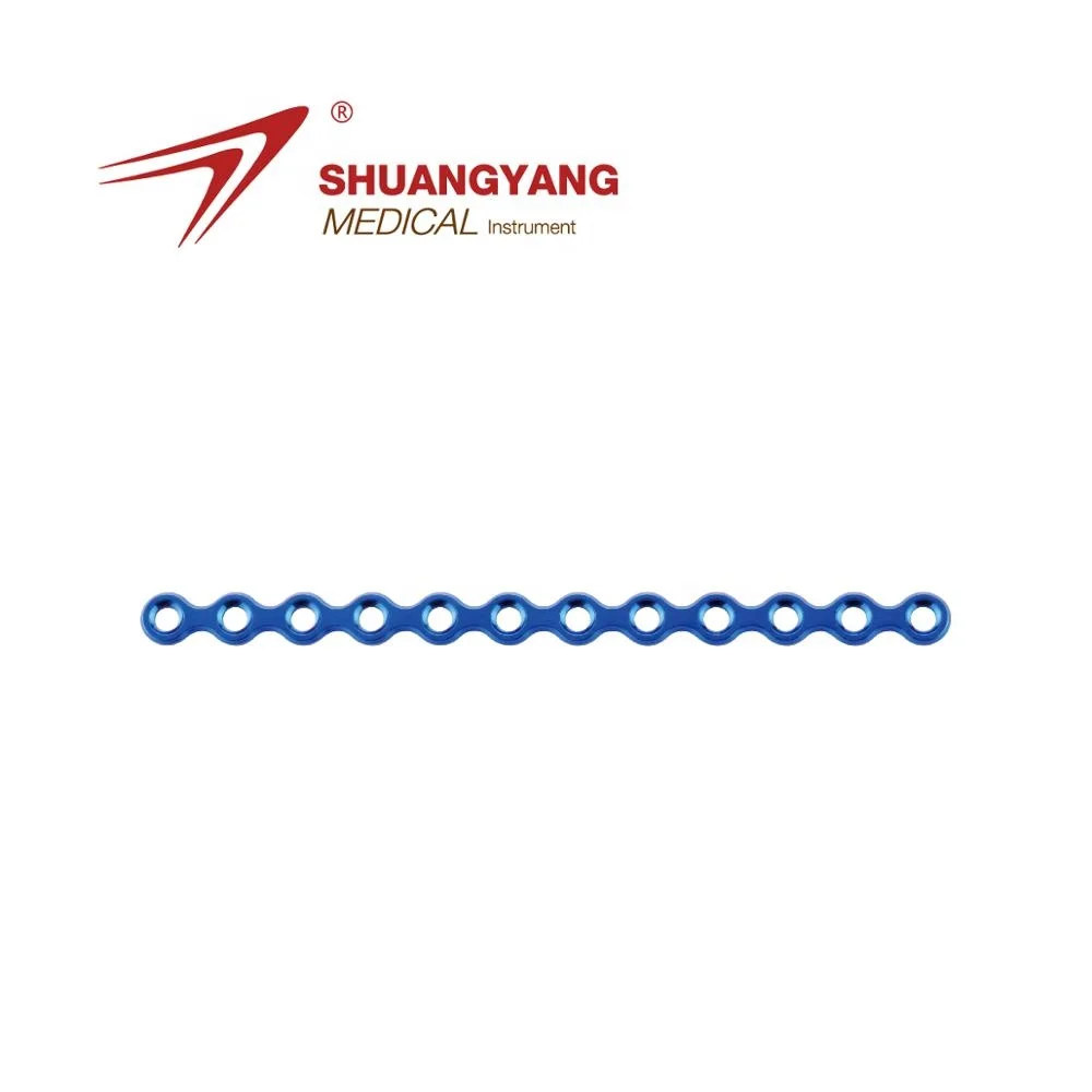 Titanium Maxillofacial mini straight plate of medical instrument surgical orthopedic implant