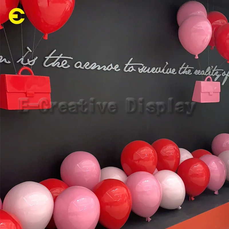 custom decorative resin props with  Christmas decoration supplier