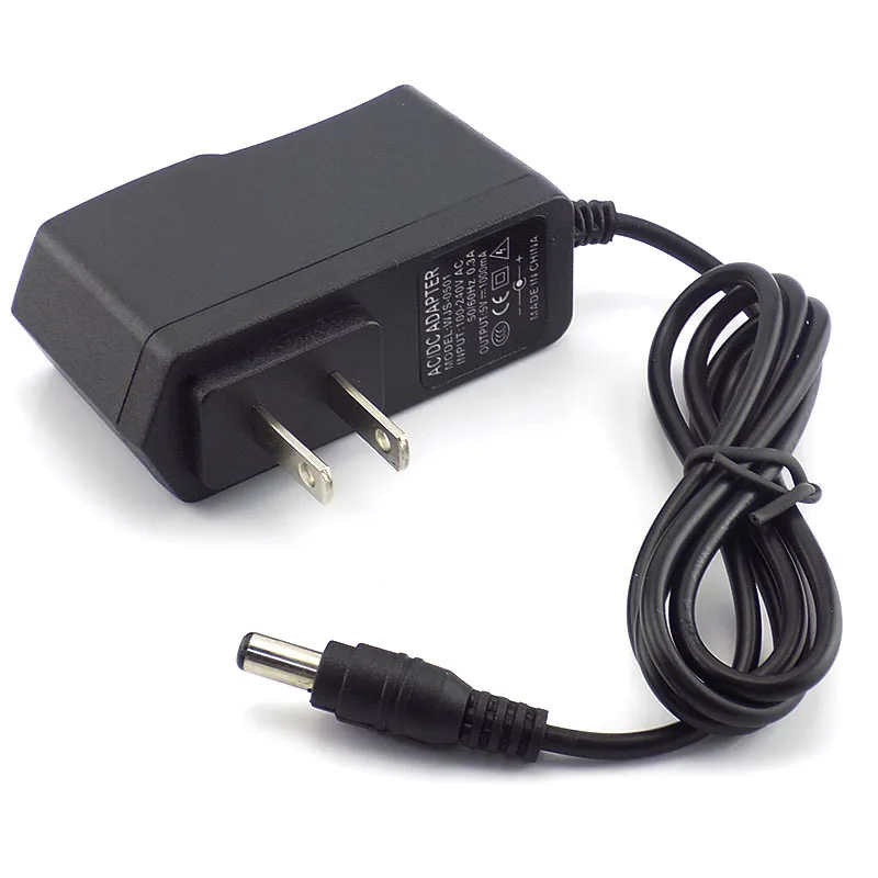 
DC 5V 1A Power Adapter US EU Wall Plug AC Adaptor DC Power Supply 