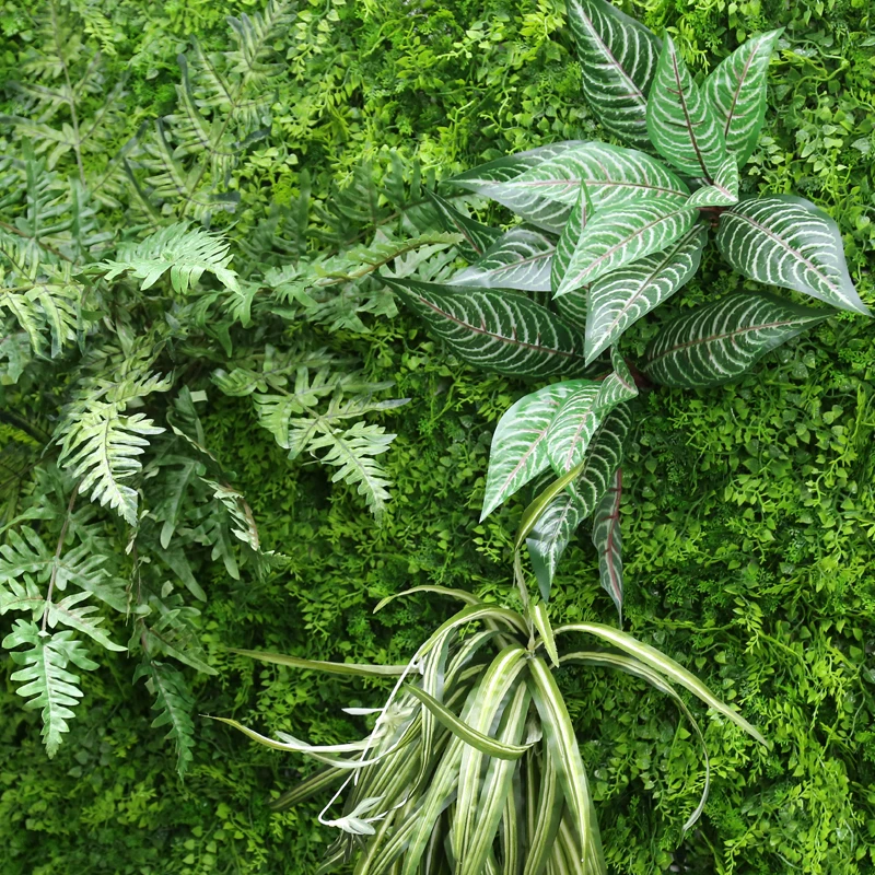 indoor decorative fence panel artificial outdoor plants artificial brick wall panels green wall system vertical garden