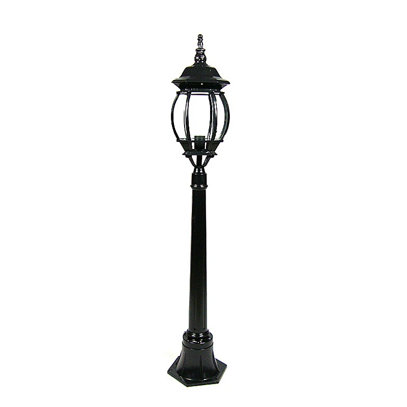 High quality vintage lantern post lamp garden pole light for pathway
