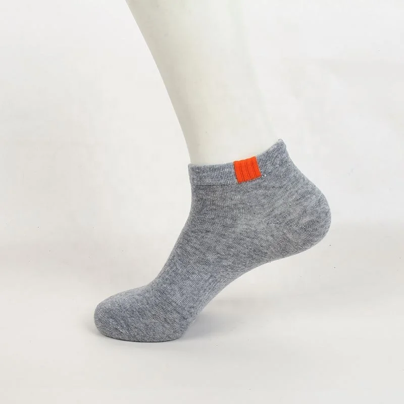 High Quality Men Soild Color Sport Outdoor Quick Dry Polyester Cotton ankle Socks