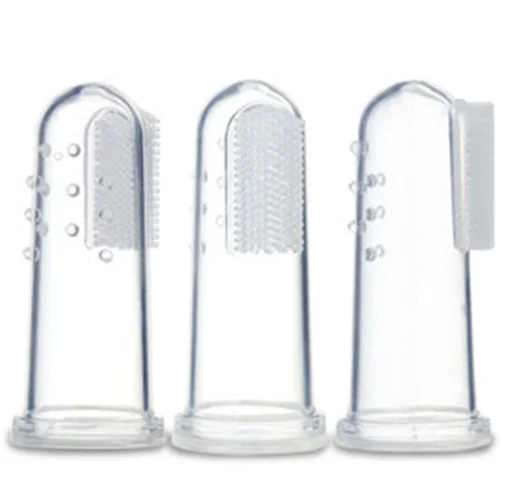 100% Экологичная детская зубная щетка из пищевого силикона, популярная детская зубная щетка из силикона