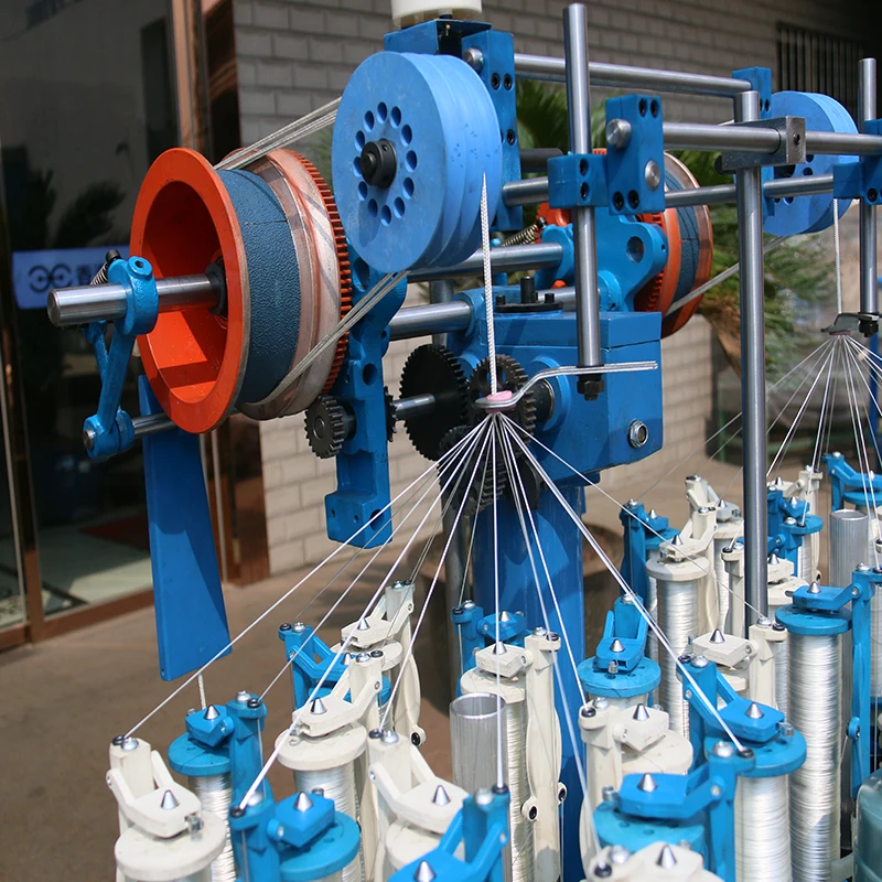 16 шпинделя морских канатов оплеточная машина XD13O-16-2