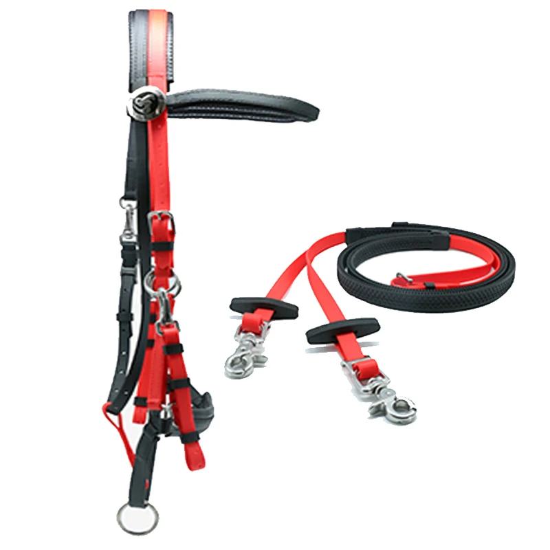 cold resistant pvc horse headstall for horse racing