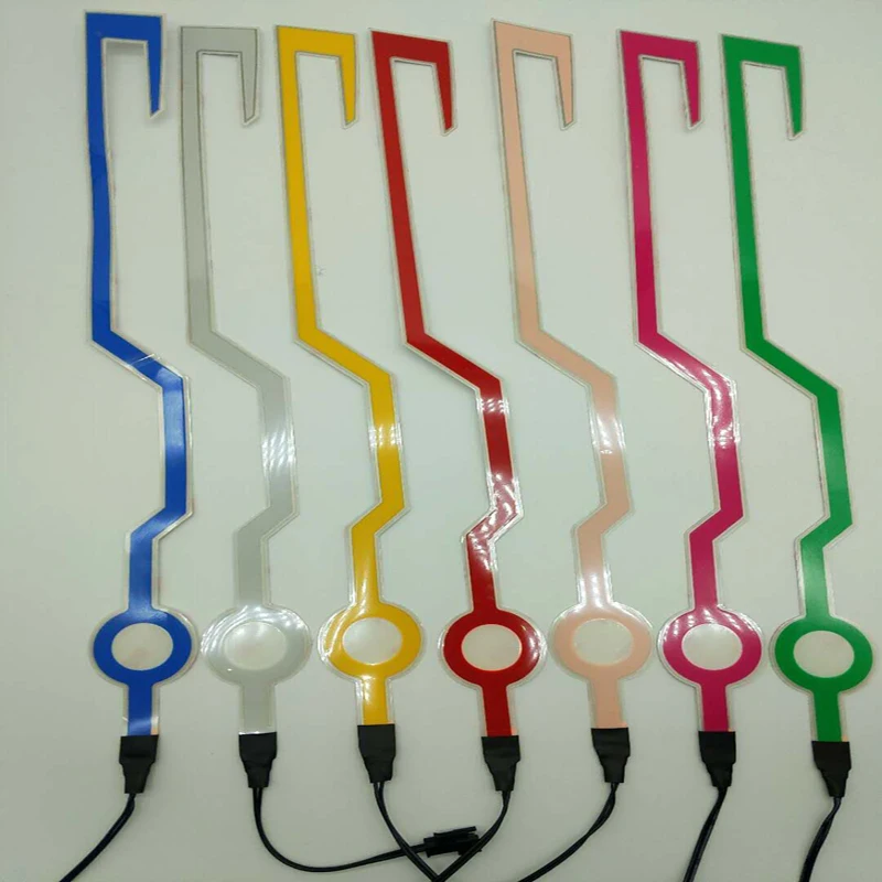 Ip65 Водонепроницаемый Акула мотоцикл шлем безопасности светодио дный полосы света