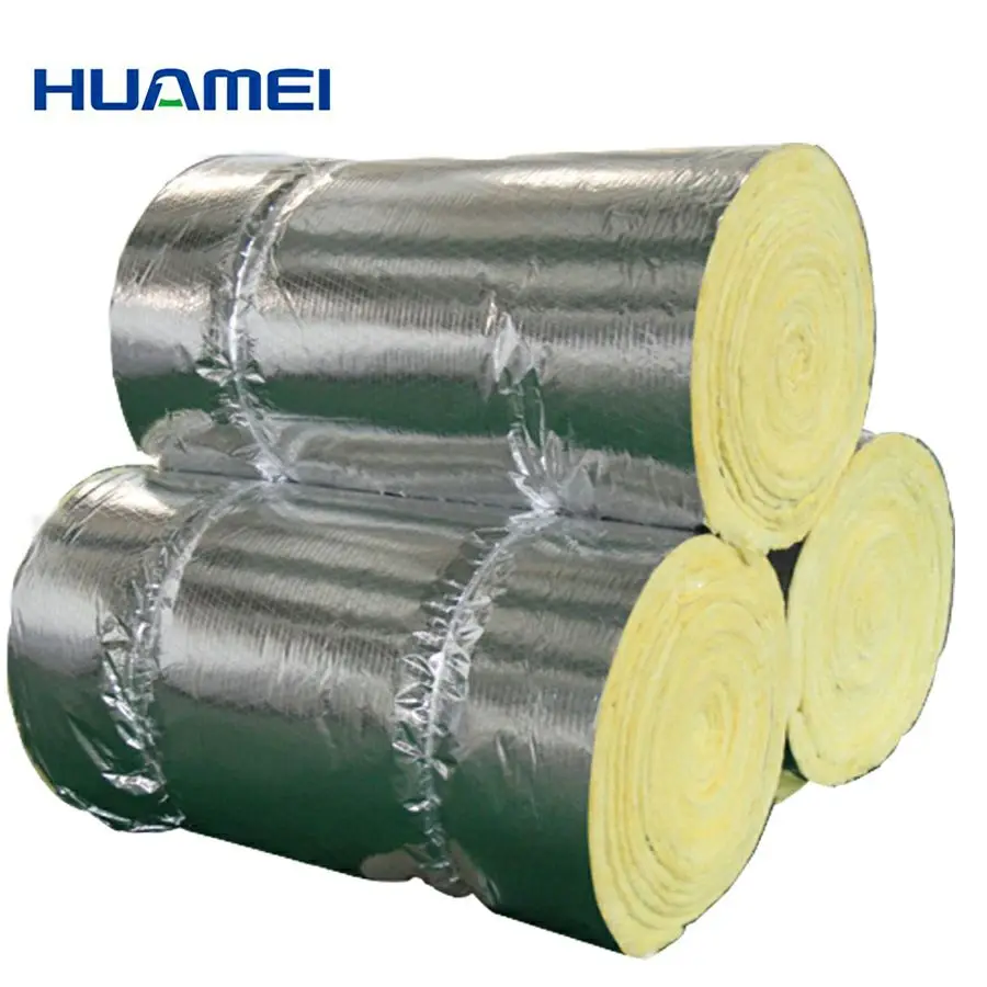 mineral 100mm No Itch Kraft Paper Glass Wool Huamei Brand