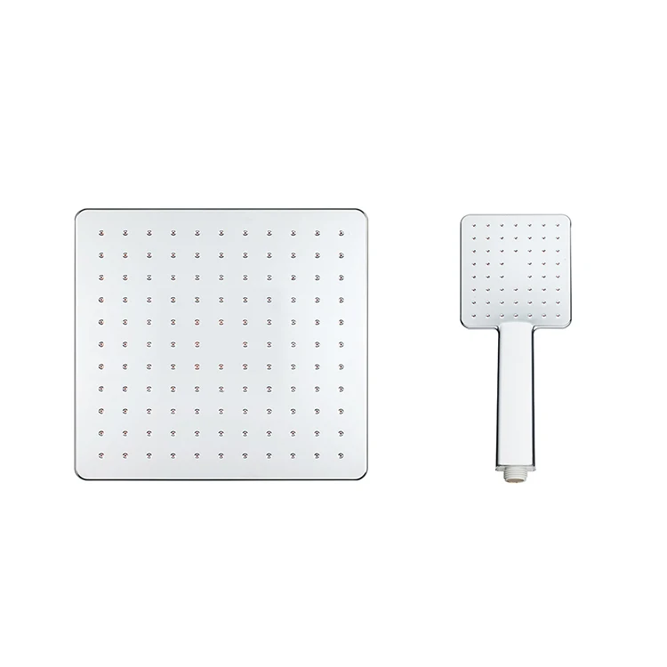 Yuyao Abs хром Квадратный Дождь душевая головка ванная душ дождевая душевая головка набор