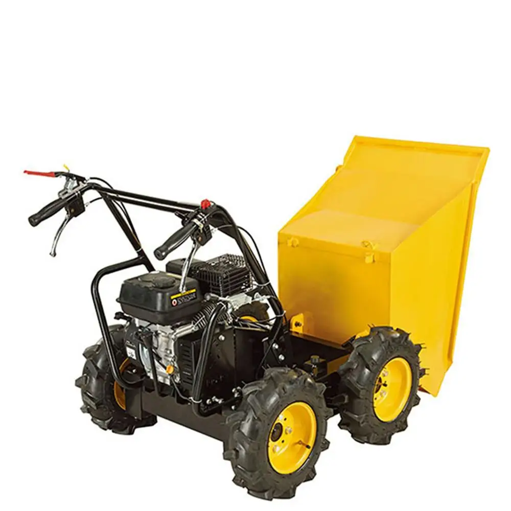 Powered Barrow 4.8KW All Terrain Heavy Duty 300Kg Load Capacity Gasoline Engine Powered Small Barrow