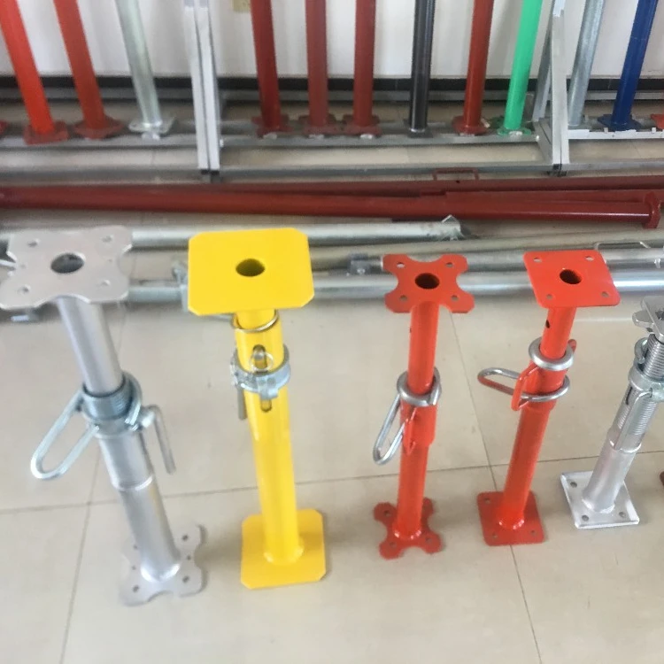 
jack pipe support assembly in building house 