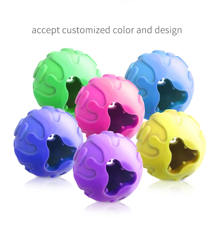 Interactive Dog Toy Indestructible Dog Ball for Small and Medium Dogs