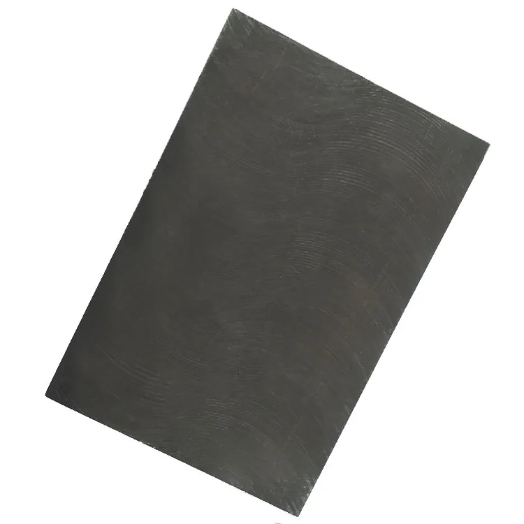 Good compression resilience high density graphite sheet for electrolysis