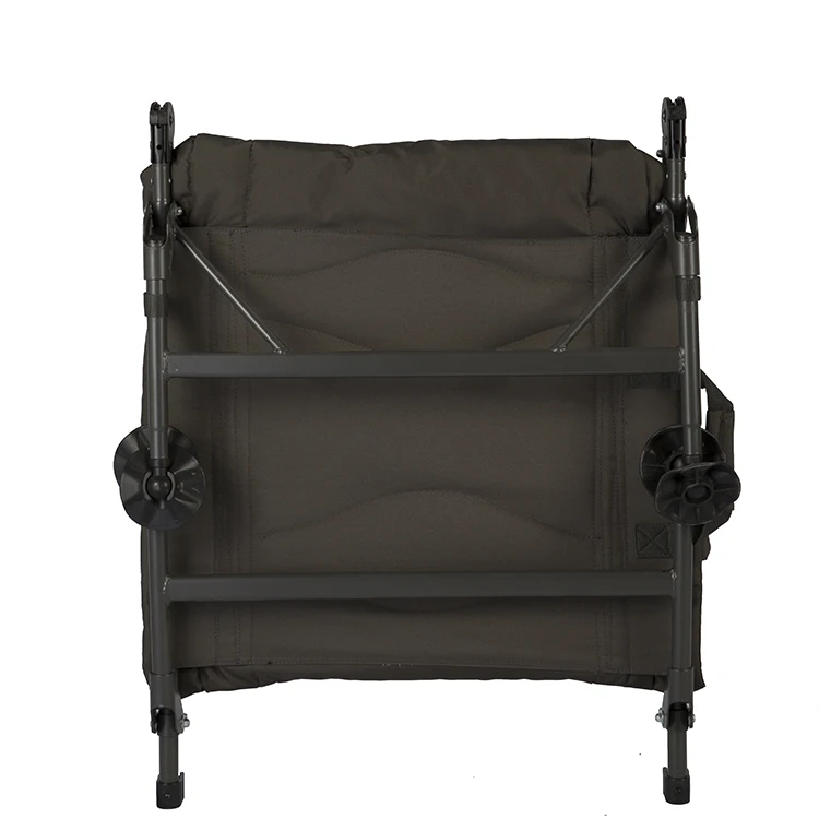 Cotton folding lounge beach chair portable camp  bed for leisure time