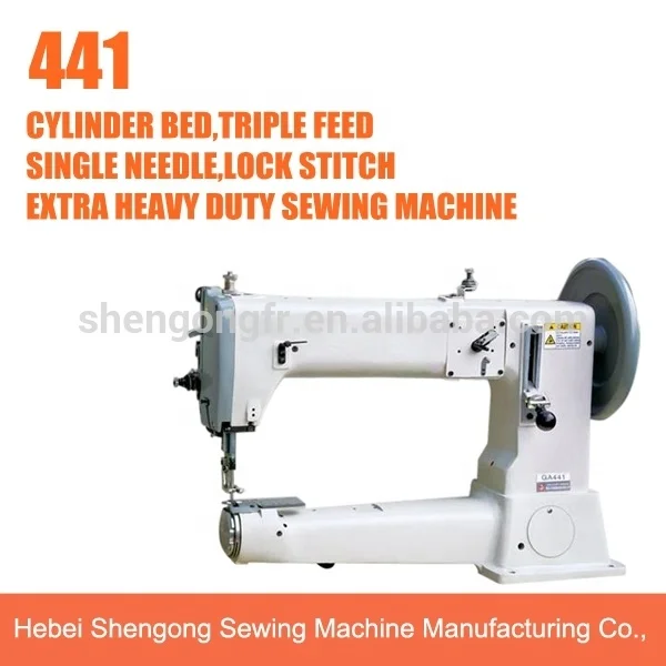 SHENPENG 441 triple feed cylinder bed leather sewing machine