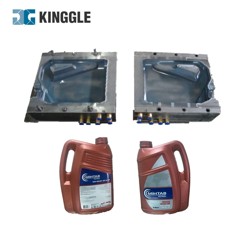 PP HDPE making steel CAD 500ml water bottle nice design 5L jerry can blow mold