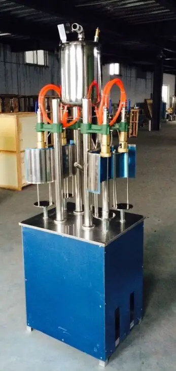 semi automatic isobaric glass bottle sparkling wine filling machine for sale