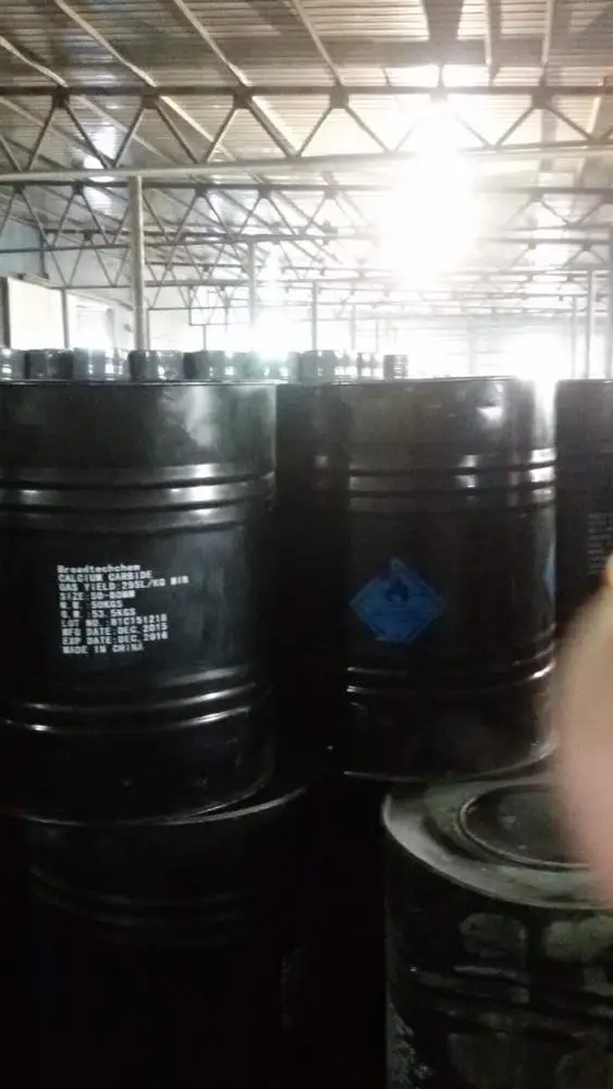 
High Gas Yield Calcium Carbide 25-50MM/50-80MM 