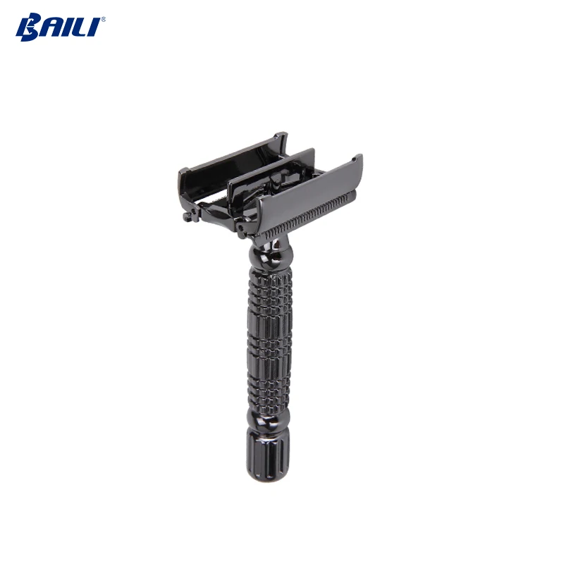 
China sale OEM Competitive Label Razor butterfly open safety razor 