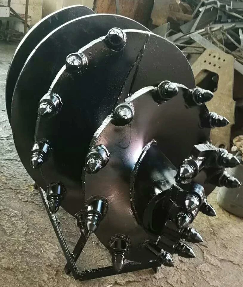 Drilling auger bucket basic construction