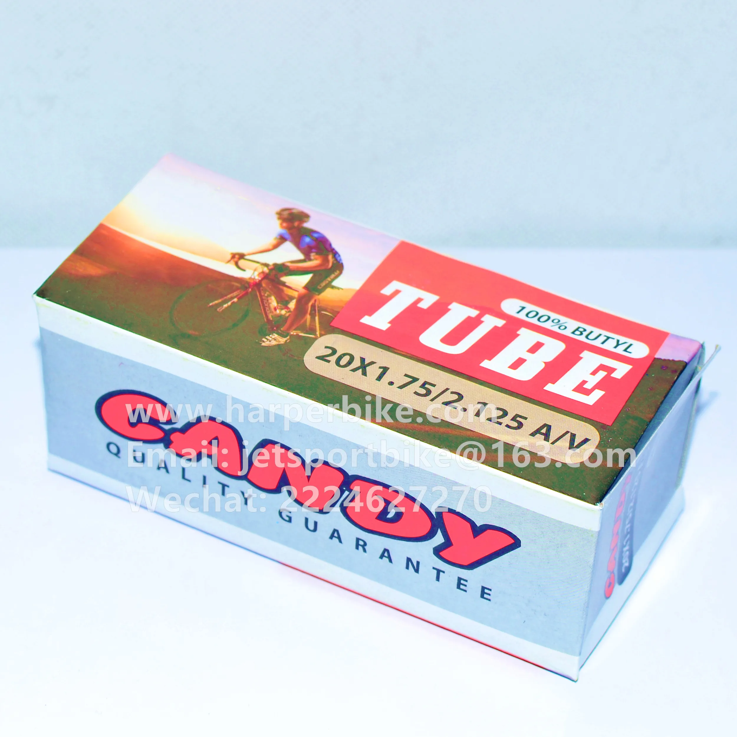 Good value butyl tube for bicycle with various sizes