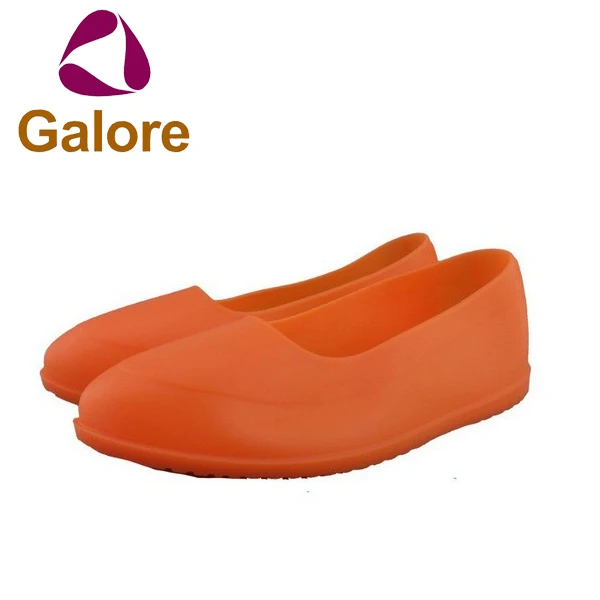Silicone overshoes galoshes rain boot woman with S M L size
