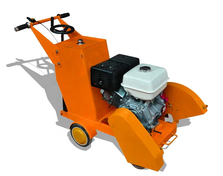 walk behind asphalt concrete road cutting saw machine concrete