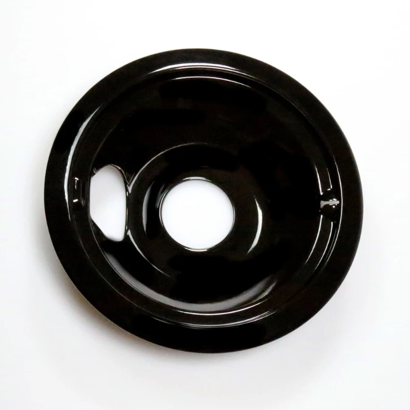 
gas burner parts WB31M19 and WB31M20 Chrome Drip Pan Set Replacement for G.E Kenmore 