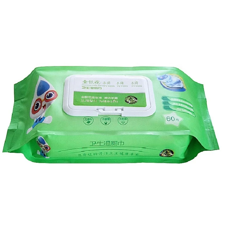 Mingou spunlace nonwoven fabric for wet wipe	household gprivate label wet wipes dispenser