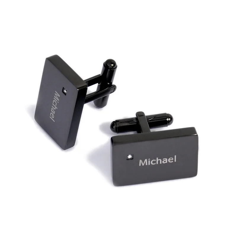 
Fathers Day Gifts Stainless Steel Customized Personalized Cufflink 